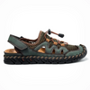 GENUINE LEATHER PREMIUM MESH OUTDOOR SANDALS