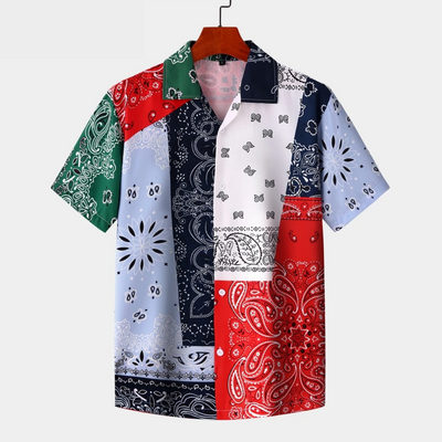 2021 BANDANA BUTTON DOWN