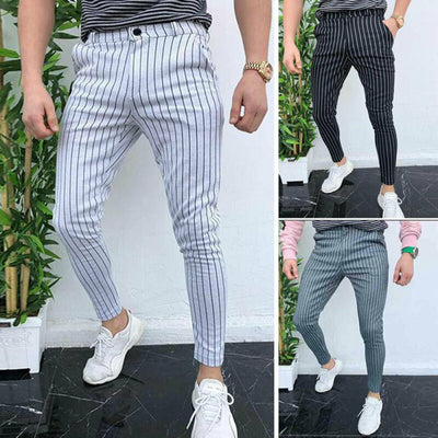 Pinstripe Trousers