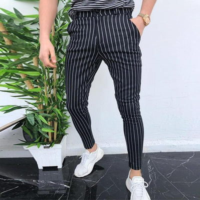 Pinstripe Trousers