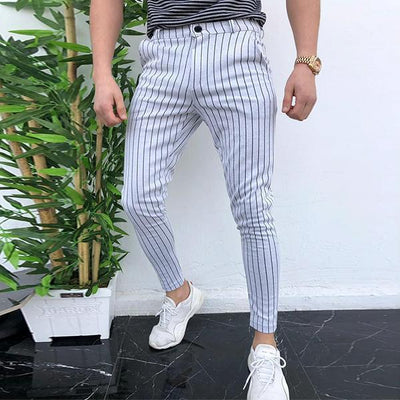 Pinstripe Trousers