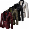 Velvet Floral Blazer