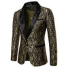 Velvet Floral Blazer