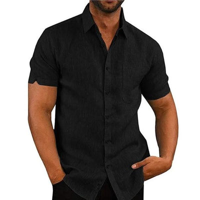 2021 LINEN BUTTON DOWN