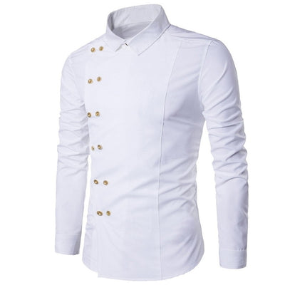 Double Button Dress Shirt