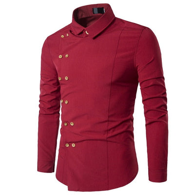 Double Button Dress Shirt