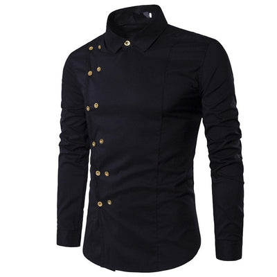 Double Button Dress Shirt