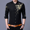 Gold Rose Dress Shirt