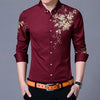 Gold Rose Dress Shirt