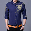 Gold Rose Dress Shirt