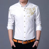 Gold Rose Dress Shirt