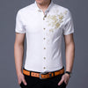 Gold Rose Dress Shirt