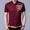 Gold Rose Dress Shirt