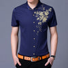Gold Rose Dress Shirt