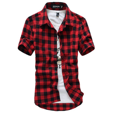 Casual Plaid Button Up