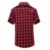 Casual Plaid Button Up