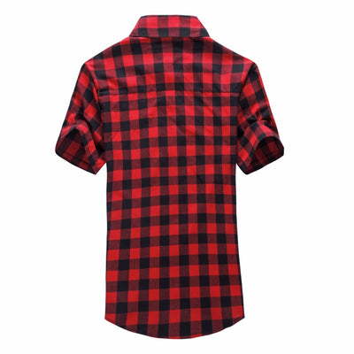 Casual Plaid Button Up