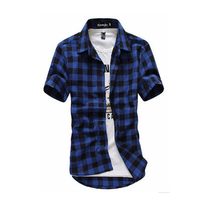 Casual Plaid Button Up