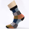 Color Patch Dress Socks