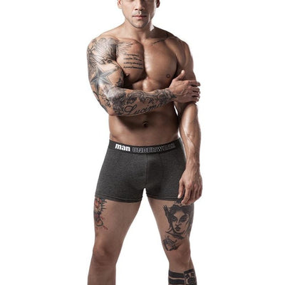 COTTON BOXER BRIEFS