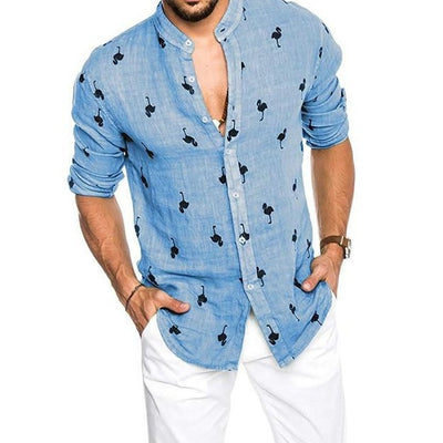 PREMIUM LINEN BUTTON DOWN