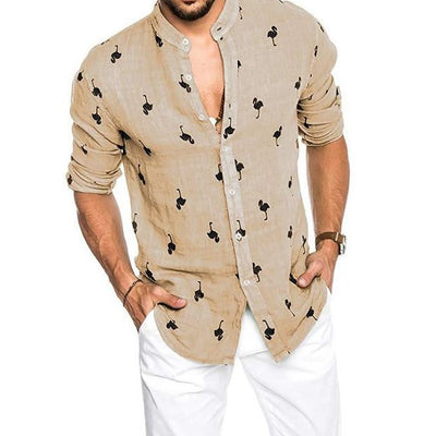 PREMIUM LINEN BUTTON DOWN
