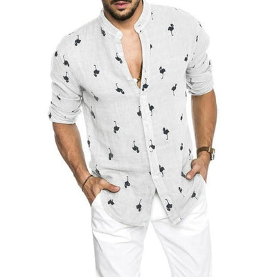 PREMIUM LINEN BUTTON DOWN