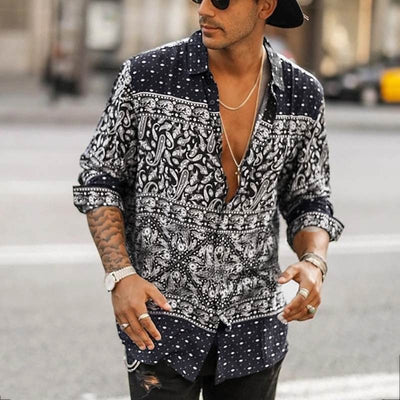 BANDANNA PRINT SHIRT