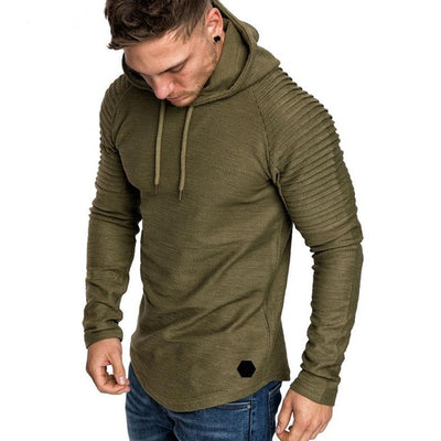 2021 PLEATED HOODIE