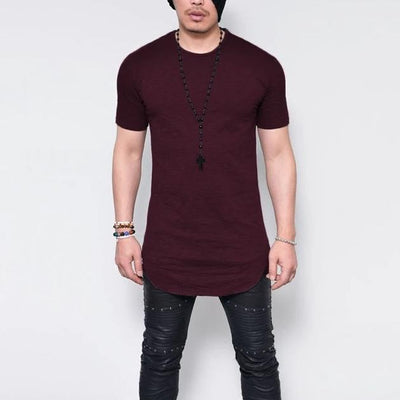 SUMMER LONG LINE T-SHIRT