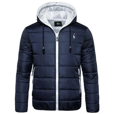 HOODED PUFFER JACKET