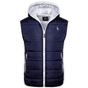 2021 HOODED SLEEVELESS PUFFER